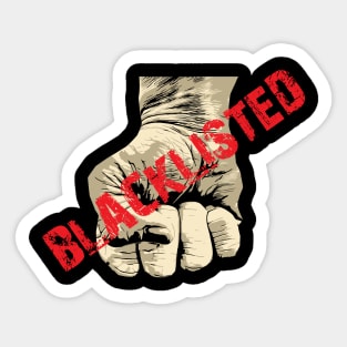 Blacklisted Sticker